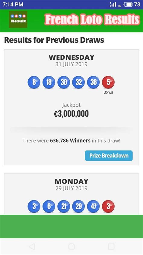 france lotto results 2021 today|French Loto Results and Winning Numbers .